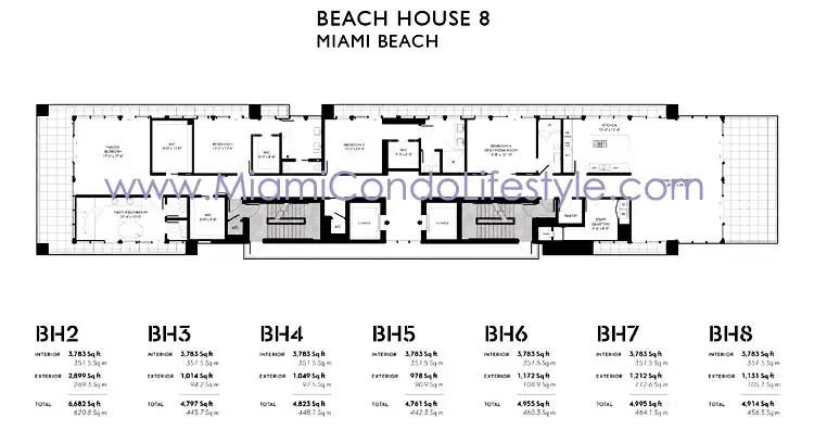 Beach House 8 Floorplan