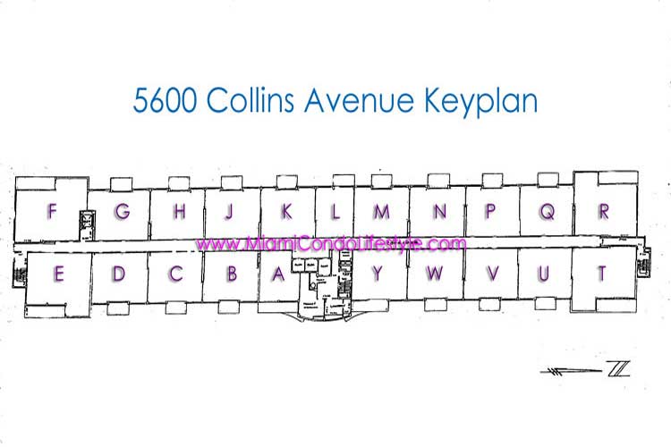 Keyplan 1 for 5600 Collins