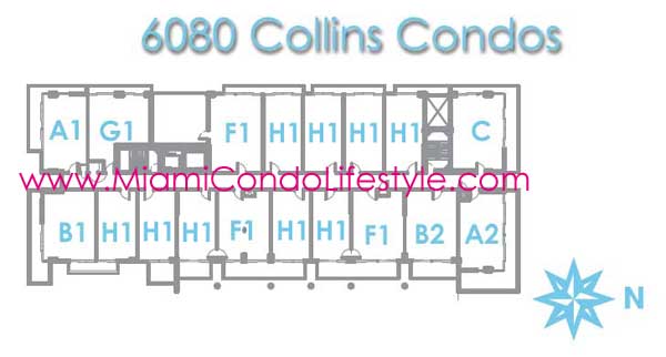 Keyplan 1 for 6080 Collins