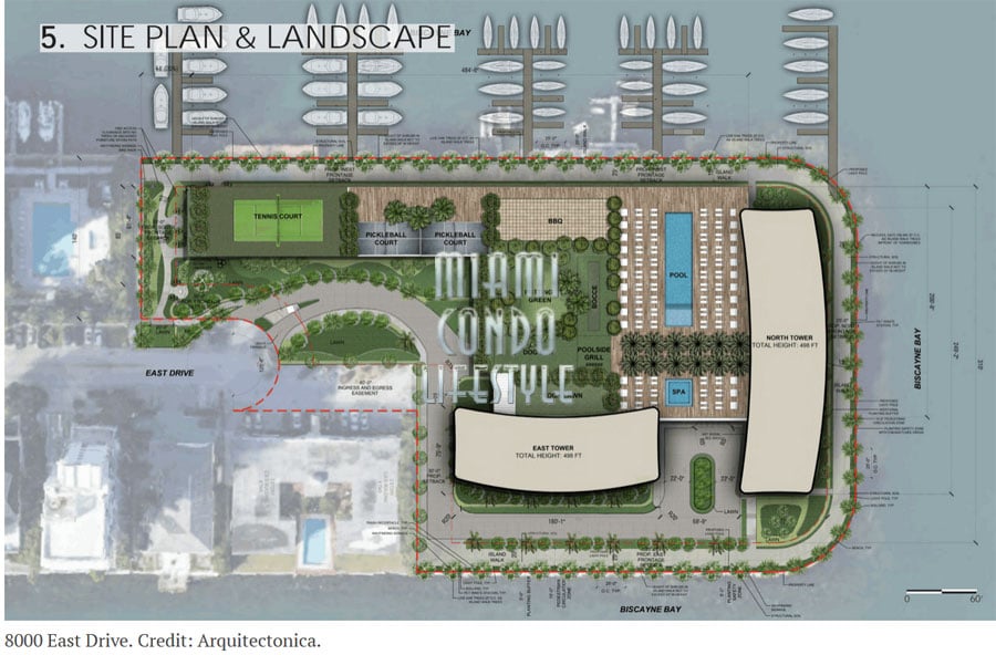 Keyplan 1 for 8000 East Drive