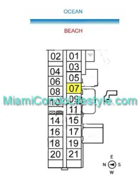 Alexander Miami Beach Condos - Keyplan