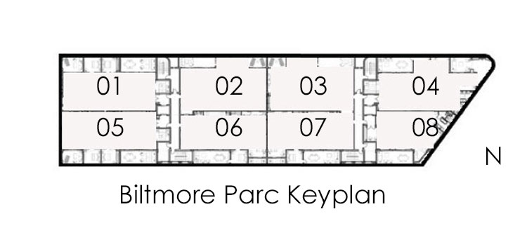 Keyplan 1 for Biltmore Parc