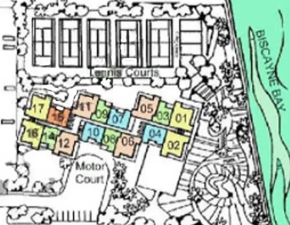 Alexander Miami Beach Condos - Keyplan