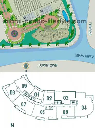 Carbonell Condos - Keyplan