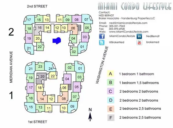 Cosmopolitan Condos - Keyplan