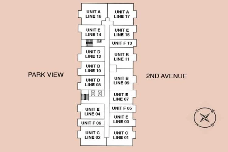 Keyplan 1 for Domus Brickell Park