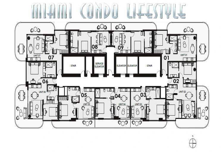 Keyplan 1 for ELLE Residences