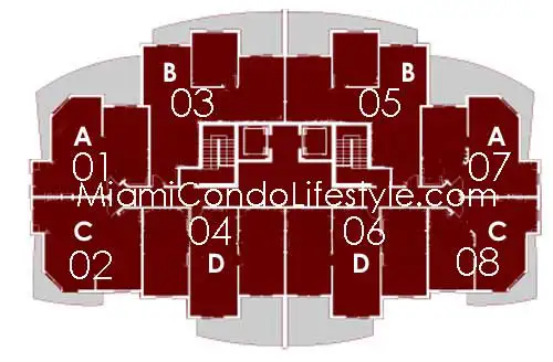 Gateway to the Grove Condos - Keyplan 