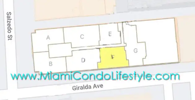 Giralda Place Condos - Keyplan