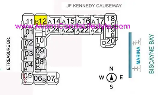 Grandview Palace North Bay Village Condos - Keyplan