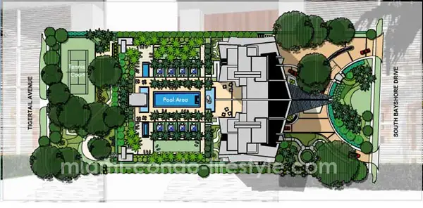 Grovernor House Condos - Siteplan