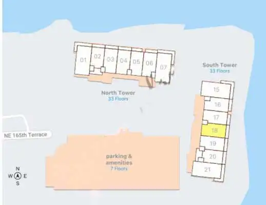 The HarbouCondos - Keyplan