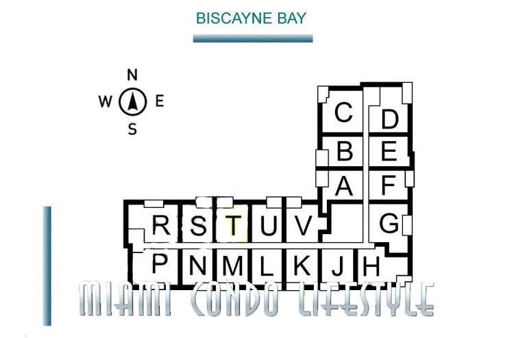 Keyplan 1 for Island Pointe