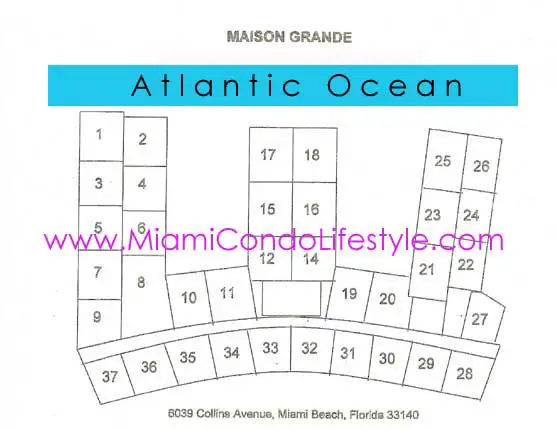 Maison Grande Condos - Keyplan