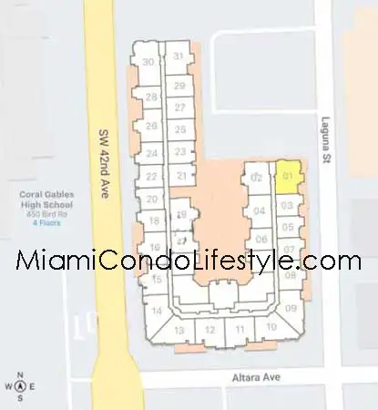 Merrick Manor Condos - Keyplan