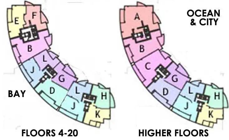 Murano Grande Condos - Keyplan