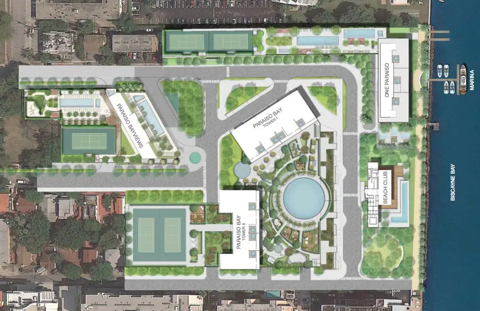 Paraiso Bayviews Condos - Siteplan