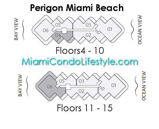 Keyplan 1 for Perigon Miami Beach