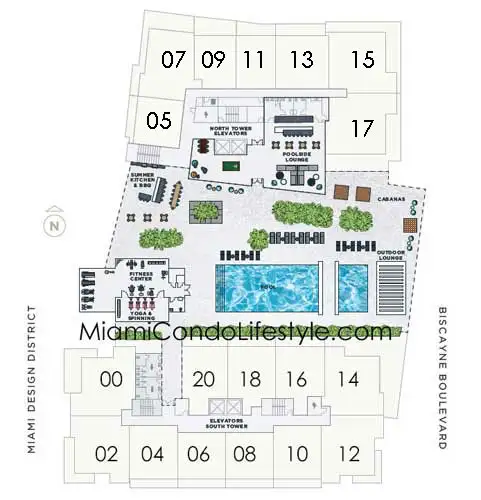 Quadro Condos - Keyplan
