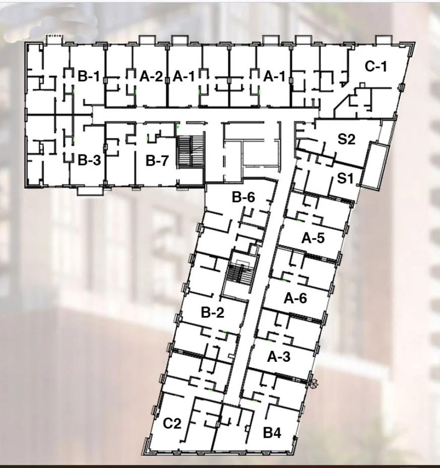 Keyplan 1 for Rider Wynwood