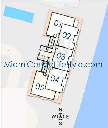 St Louis Condos - Keyplan