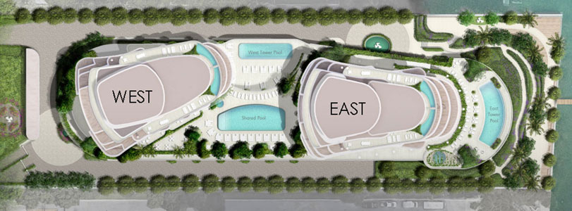 Keyplan 2 for St. Regis Brickell Residences