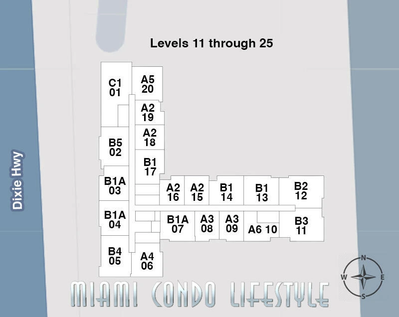 Keyplan 1 for The William
