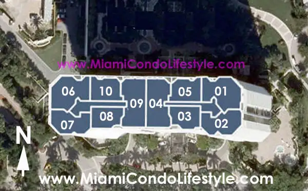 Williams Island Aerial Keyplan