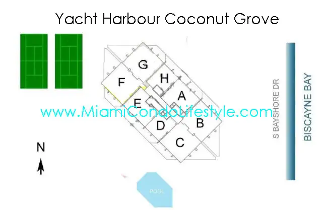 Yacht Harbour Condos - Keyplan