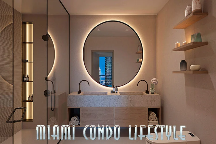One Twenty Brickell Residences Baño