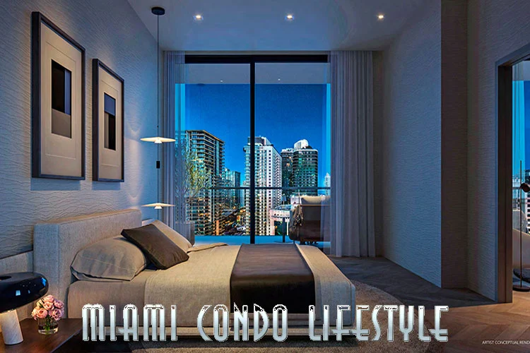 One Twenty Brickell Residences Dormitorio