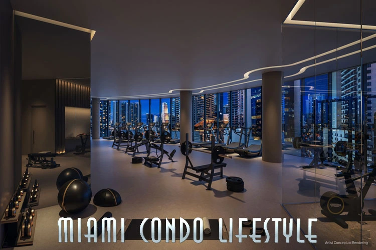 One Twenty Brickell Residences Gimnasio