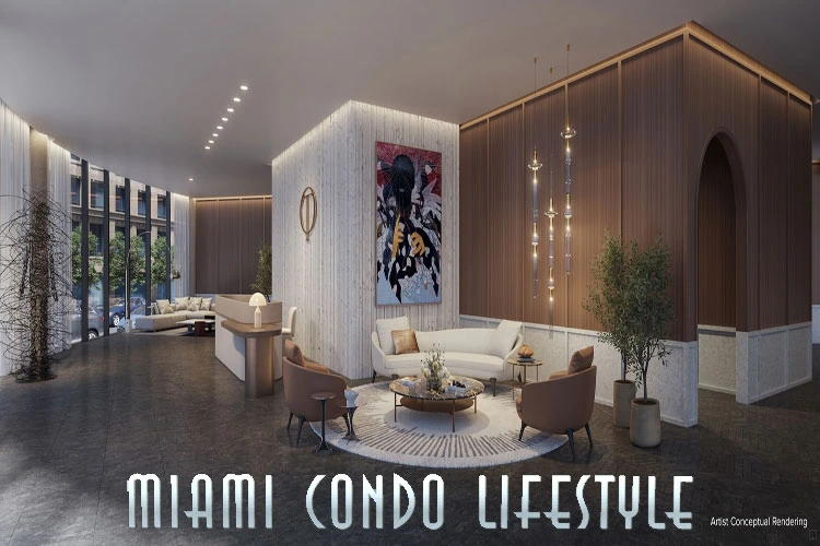 One Twenty Brickell Residences Vestíbulo