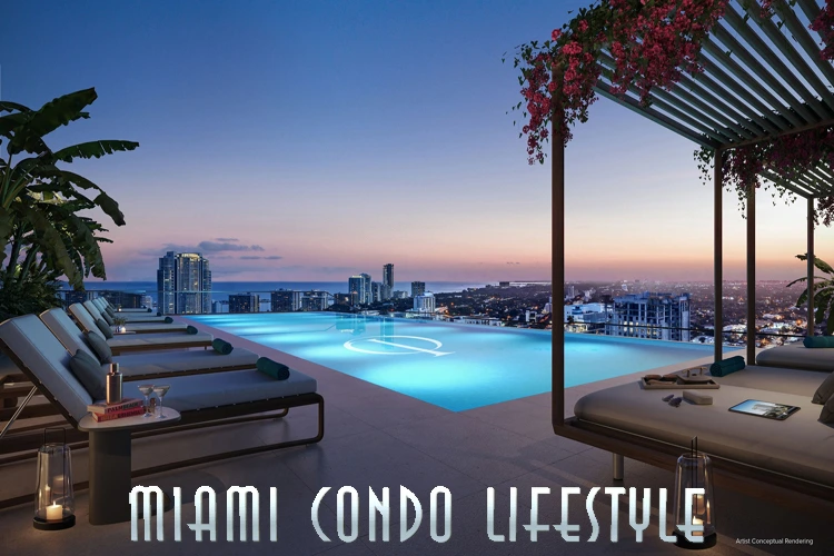 One Twenty Brickell Residences Piscina