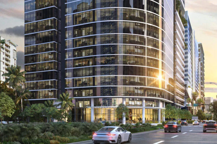 One Twenty Brickell Residences Vista de la calle
