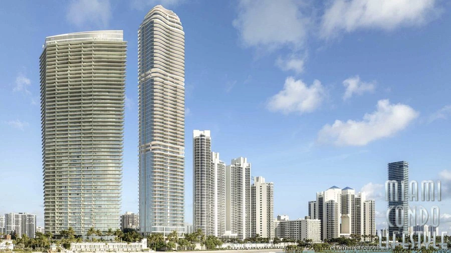 19051 Collins 19051 Collins Avenue Aerial