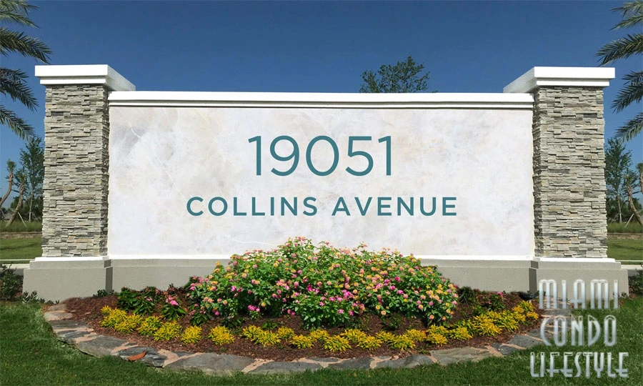 19051 Collins 19051 Collins Avenue Sign