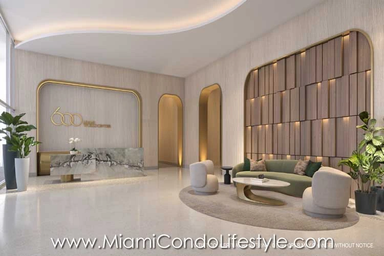 600 Miami Worldcenter Lobby