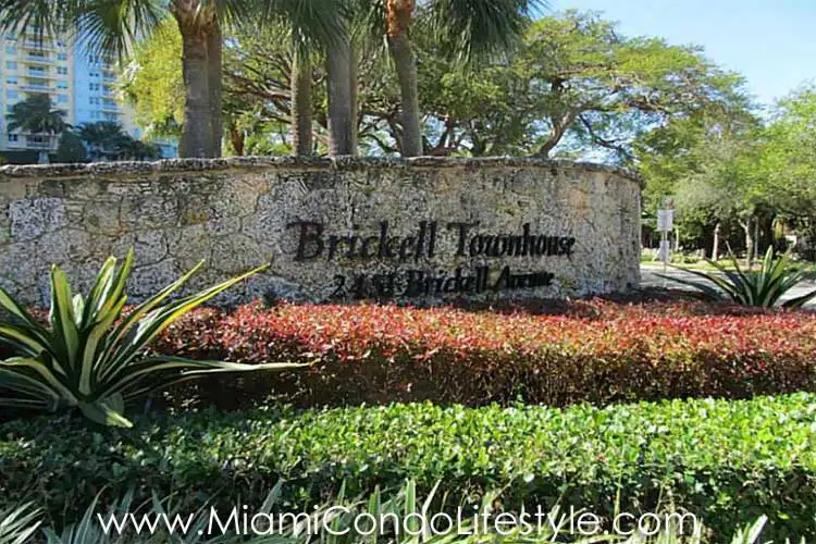 Brickell Townhouse Entry