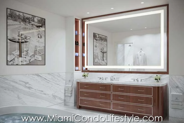 Cipriani Residences Miami Bathroom