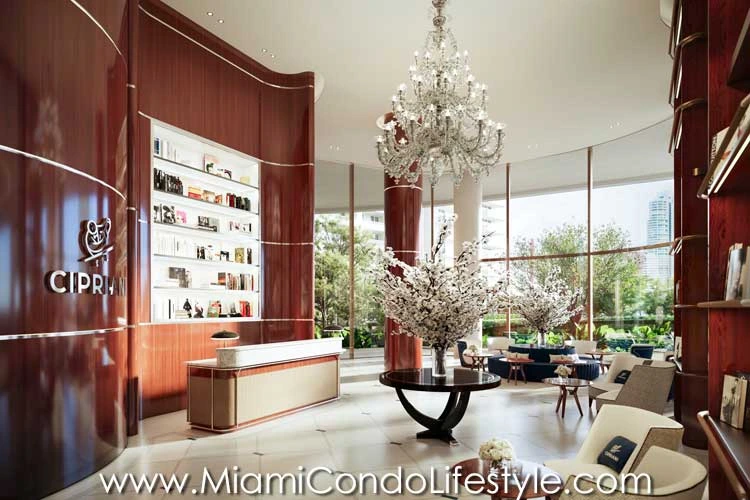 Cipriani Residences Miami Lobby