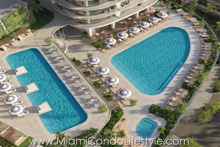 Cipriani Residences Miami Pool Deck