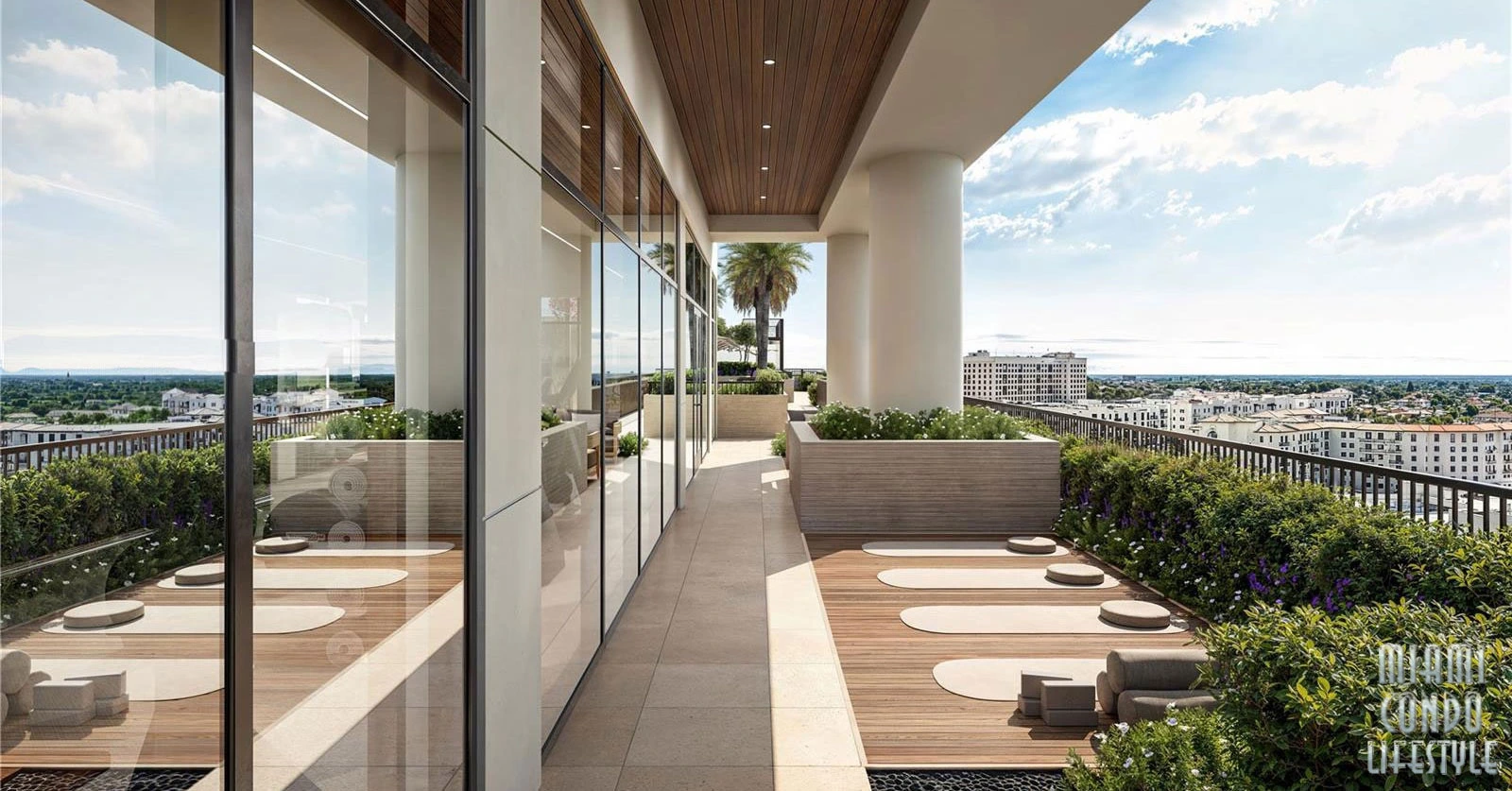 Cora Merrick Park CORA  Merrick Park Balcony