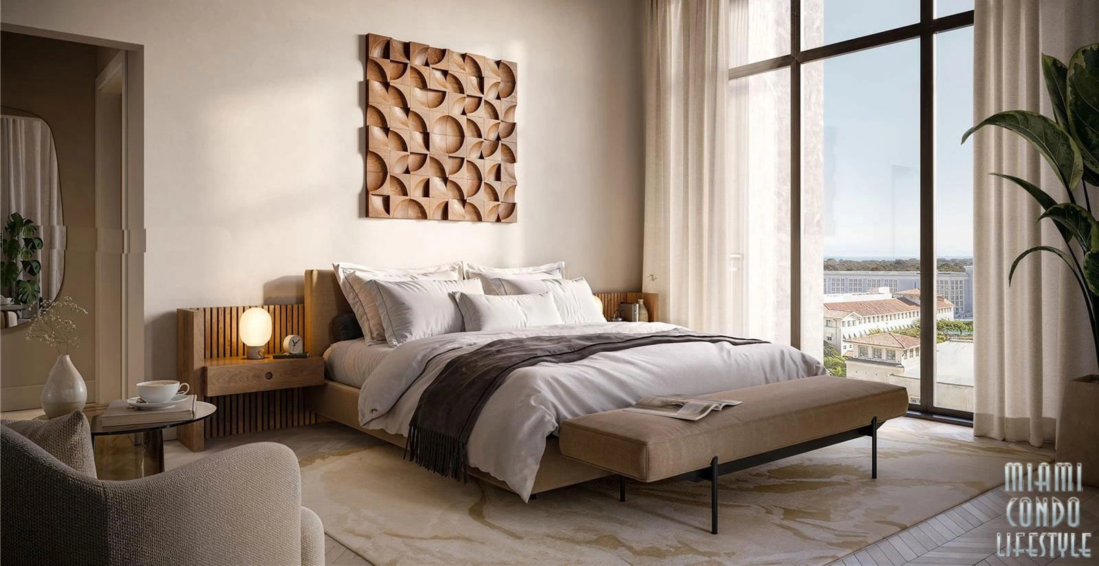 Cora Merrick Park CORA  Merrick Park Bedroom