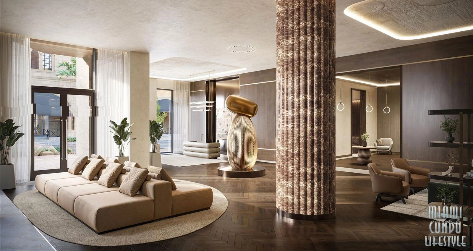 Cora Merrick Park CORA  Merrick Park Lobby