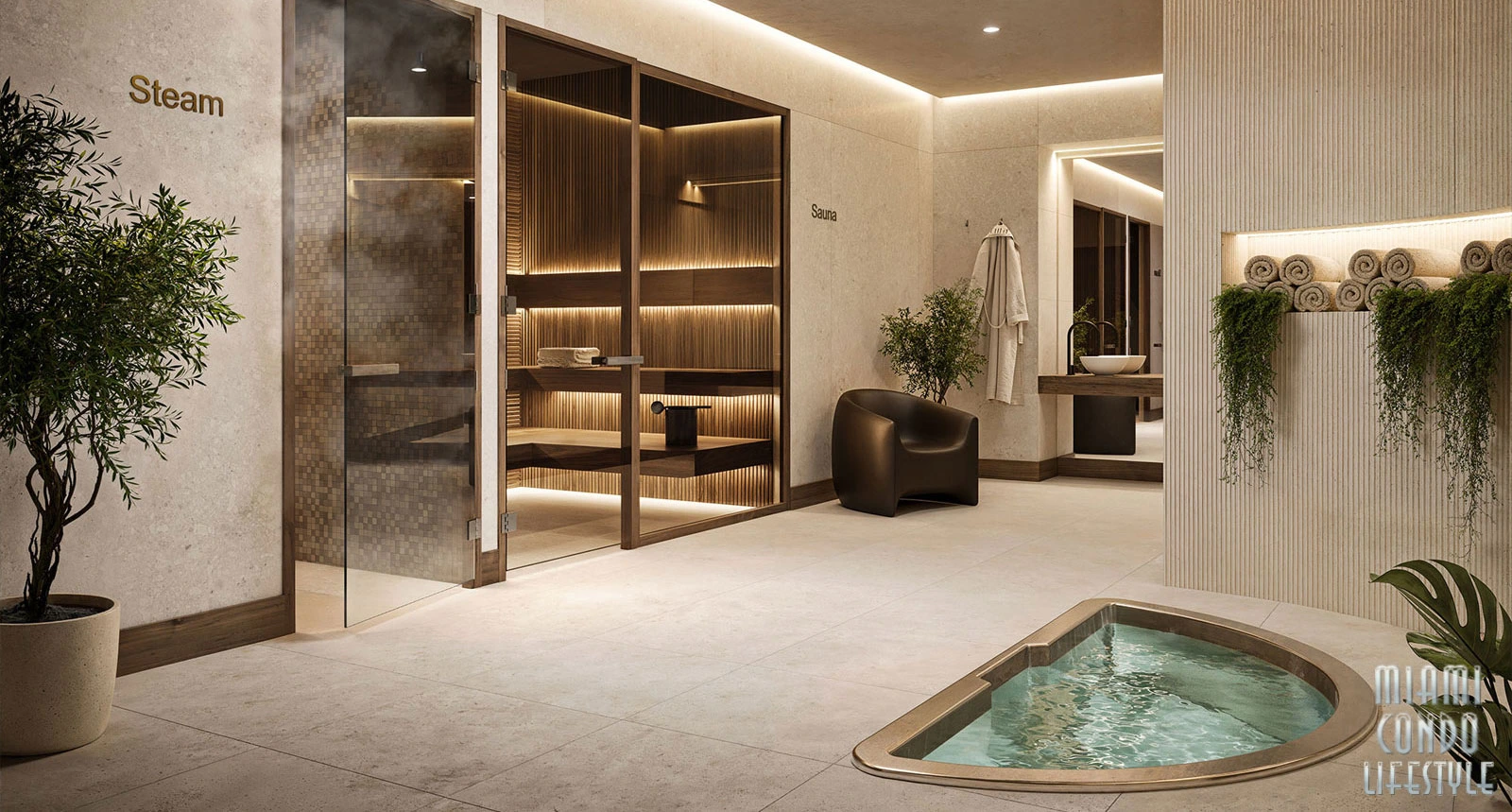 Cora Merrick Park CORA  Merrick Park Sauna