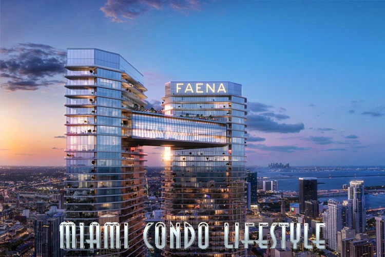 FAENA Miami River Aerial