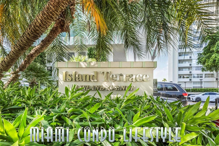 Island Terrace Sign