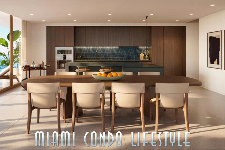Miami Tropic Residences Kitchen