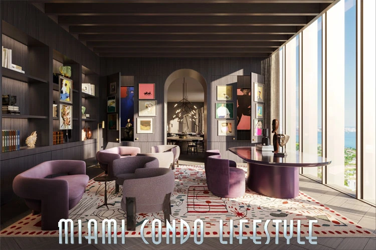 Miami Tropic Residences Library